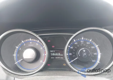 2013 Hyundai Sonata Gls z USA, uszkodzony, nr VIN 5NPEB4AC9DH747248